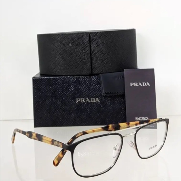 Brand New Authentic Prada Eyeglasses VPR 54X VH8 - 1O1 54mm Frame 54X - Picture 3 of 6